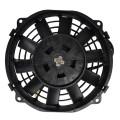 8 inch Electric Cooling Condenser Fan 24V 80W round frame with 10 straight blade