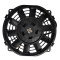 8 inch Electric Cooling Condenser Fan 24V 80W round frame with 10 straight blade