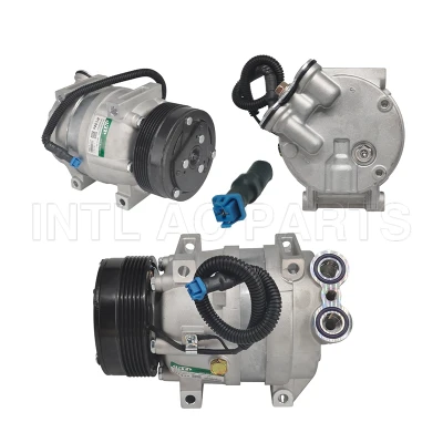 V5 Auto ac Compressor for shacman x3000 DZ15221840303 6PK 24V