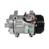 Compressor Modelo 7H15 Caminhao Iveco Vertis 12 Volts 8pk 123mm CC1248SS 8124 TSP0155891 RC.600.506 AIR CONDITIONING COMPRESSOR