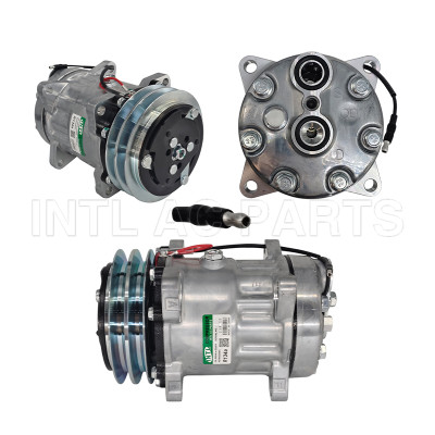 SANDEN SD7H15 4708 5341 A/C Compressor for CLAAS-MASSEY FERGUSON 3712528M2 C0 4708C