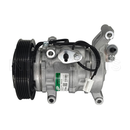 INTL-XZC604R H12A1 air ac conditioning compressor 6PK 124MM 12V 10S PISTON