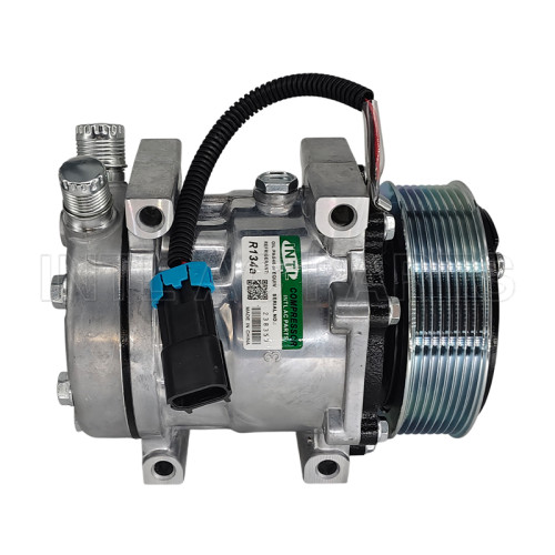 Sanden 7H13 4454 7320 Universal Heavy Duty Ag Applications AC compressor 20-10190 32141 SD4454 14SD7320 C0 7320C