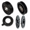 6CVC Compressor Clutch with 5PK Jeep Renegade / Fiat 500X / CRONOS / MOBI DRIVE / PEUGEOT 208