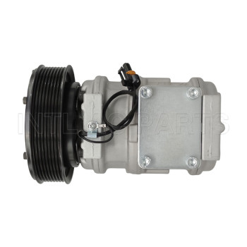 10PA17C A/C Compressor WITHOUT TOP FITTING CAP for JOHN DEERE ANY MODELS RC.600.306 8PK 139MM
