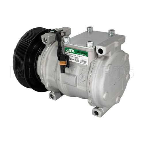 10PA17C A/C Compressor WITHOUT TOP FITTING CAP for JOHN DEERE ANY MODELS RC.600.306 8PK 139MM