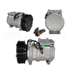 10PA17C A/C Compressor WITHOUT TOP FITTING CAP for JOHN DEERE ANY MODELS RC.600.306 8PK 139MM