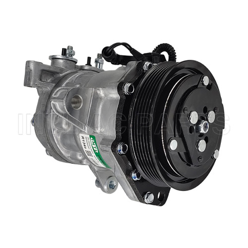 Sanden 4852 4335 7H15 SD7H15 ac car a/c compressor 2004 Jeep Liberty V6 3.7 GAS 55037466 55037466AE 55037466AC 67576