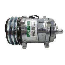 NEW HOLLAND/CASE/IH 521 525 527 AIR CONDITIONING COMPRESSOR SANDEN SD5H14 5412 5730 ABPN83304362 72239750