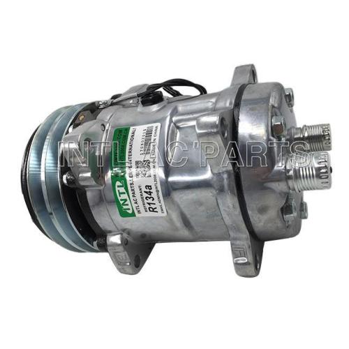 NEW HOLLAND/CASE/IH 521 525 527 AIR CONDITIONING COMPRESSOR SANDEN SD5H14 5412 5730 ABPN83304362 72239750