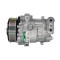 6V12 auto ac compressor 6PK 110-114MM 12V