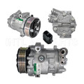 6V12 auto ac compressor 6PK 110-114MM 12V