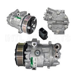 6V12 auto ac compressor 6PK 110-114MM 12V