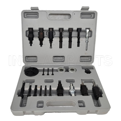 AUTO A/C COMPRESSOR CLUTCH HUB PULLER INSTALLER KIT Deluxe Clutch Hub Puller/Installer Kit AC Compressor clutch installer