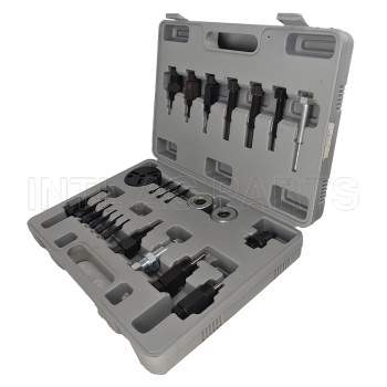 AUTO A/C COMPRESSOR CLUTCH HUB PULLER INSTALLER KIT Deluxe Clutch Hub Puller/Installer Kit AC Compressor clutch installer