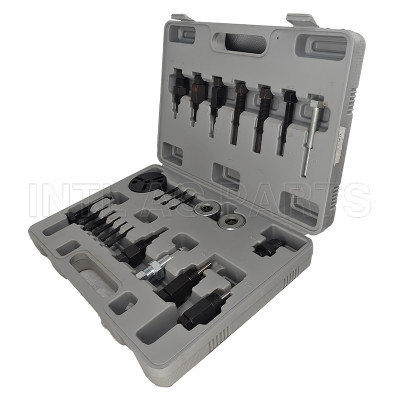 AUTO A/C COMPRESSOR CLUTCH HUB PULLER INSTALLER KIT Deluxe Clutch Hub Puller/Installer Kit AC Compressor clutch installer