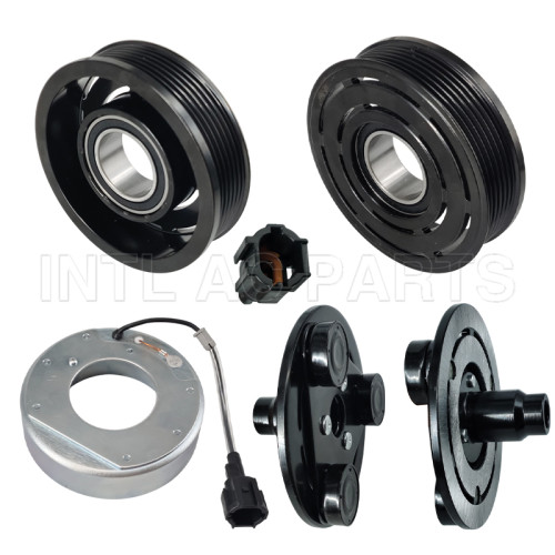 CR10 Ac magnetic clutch ASSEMBLY 2006 NISSAN Micra/Cube/Note/ Tiida 6PK 12V