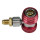 R134A Adjustable quick connector red high pressure