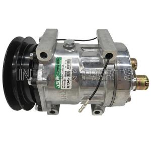 Sanden 7H15 12V 1PK Air Conditioning Compressor Ford-New Holland B95 Backhoe  Compressor