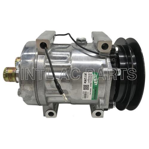 Sanden 7H15 12V 1PK Air Conditioning Compressor Ford-New Holland B95 Backhoe  Compressor