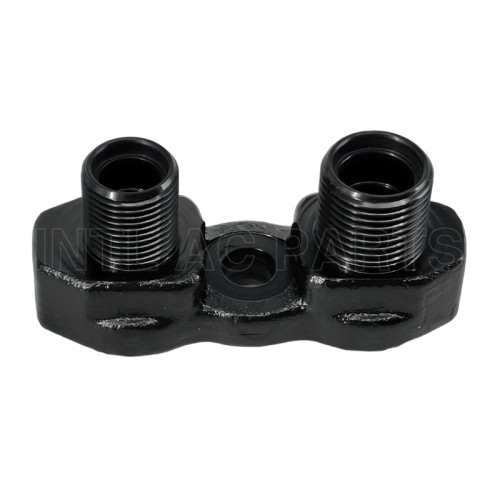 CONNECTOR TUBE TM Style Zexel A/C compressor Fitting Adapter Horizontal O-ring Port/Tube manifold fitting 3/4 Inch x 7/8"