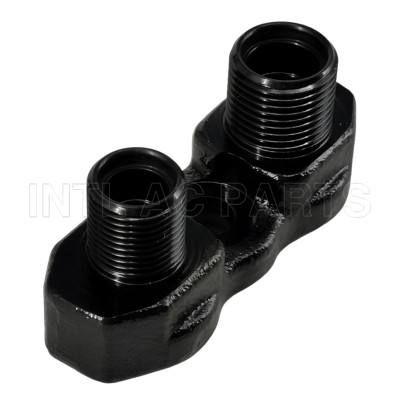 CONNECTOR TUBE TM Style Zexel A/C compressor Fitting Adapter Horizontal O-ring Port/Tube manifold fitting 3/4 Inch x 7/8