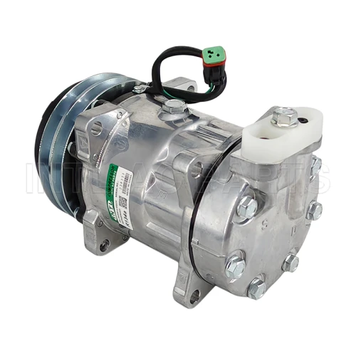 SD7H15 Auto A/C Compressor Block Chenglong H7 2A 132MM 24V