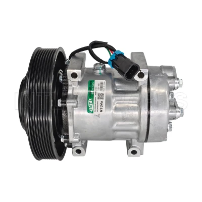 SANDEN 7H15 709 sd709 SD7H15 Auto Aircon ac Compressor Volvo VHD0 85000458 SANDEN: 4324 4134 4116