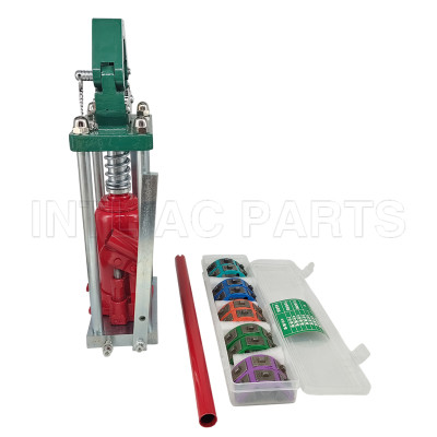 New manual pipe press