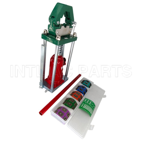 New manual pipe press