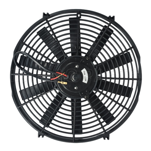 Auto AC Fan 14 inch 24V 120W round frame with 10 straight blade Cooling Fan