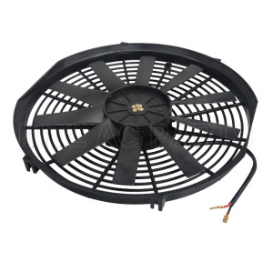 Auto AC Fan 14 inch 24V 120W round frame with 10 straight blade Cooling Fan