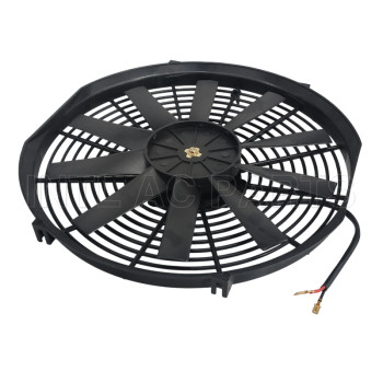 Auto AC Fan 14 inch 24V 120W round frame with 10 straight blade Cooling Fan