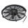 Auto AC Fan 14 inch 24V 120W round frame with 10 straight blade Cooling Fan