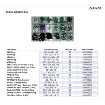 18 SIZE O-RING KIT CASE NBR PACKING WITH GREEN 265PCS