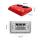 Red 12V Overhead all-in-one parking air conditioner Brush double fan