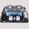 Red 12V Overhead all-in-one parking air conditioner Brush double fan