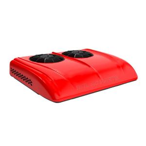 Red 12V Overhead all-in-one parking air conditioner Brush double fan