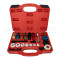22Pcs Fuel Air Conditioning AC Transmission Line Disconnect Oil Cooler Tool Set