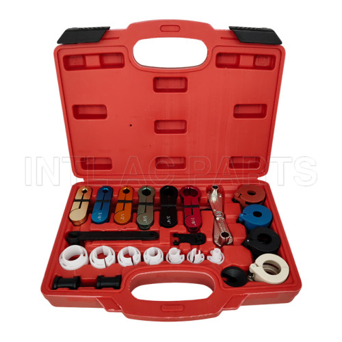 22Pcs Fuel Air Conditioning AC Transmission Line Disconnect Oil Cooler Tool Set