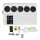 Electric air conditioner Backpack style 5-hole internal unit split parking air conditioner assembly (scroll compressor)