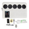Electric air conditioner Backpack style 5-hole internal unit split parking air conditioner assembly (scroll compressor)