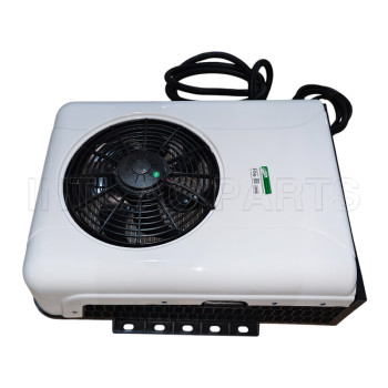 White 24V Electric air conditioner Backpack style split parking air conditioner assembly (scroll compressor)