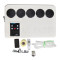 White 24V Electric air conditioner Backpack style split parking air conditioner assembly (scroll compressor)