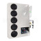 White 24V Electric air conditioner Backpack style split parking air conditioner assembly (scroll compressor)