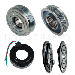 air ac compressor magnetic clutch assembly SANDEN TRSE09/ TRSE07 for Honda Jazz PV5 5pk pulley RC.630.186