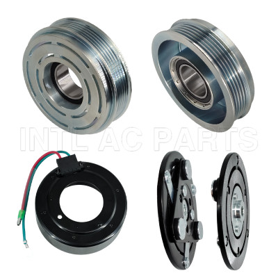 air ac compressor magnetic clutch assembly SANDEN TRSE09/ TRSE07 for Honda Jazz PV5 5pk pulley RC.630.186