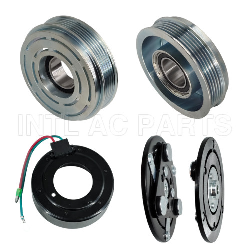 air ac compressor magnetic clutch assembly SANDEN TRSE09/ TRSE07 for Honda Jazz PV5 5pk pulley RC.630.186