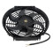 10 inch 12V 120W A/C fan / cooling fan /condenser fan /radiator fan qure frame with 8  crooked blade