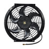 10 inch 12V 120W A/C fan / cooling fan /condenser fan /radiator fan qure frame with 8  crooked blade